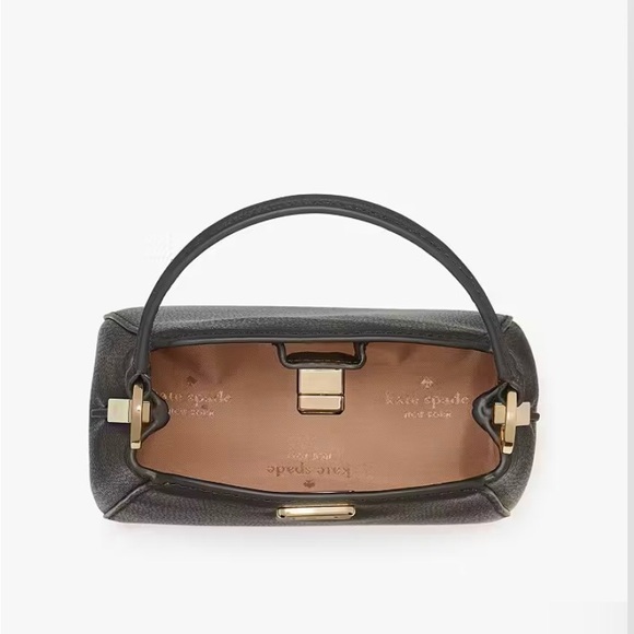 Kate Spade Black Leather Handbag - New - Picture 5 of 7